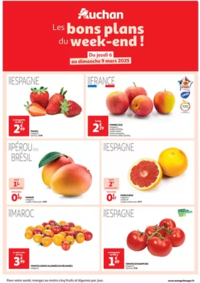 Prospectus Auchan BEZIERS : Les bons plans du week-end dans votre hyper !