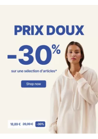 Prospectus Undiz NANTERRE : Prix Doux