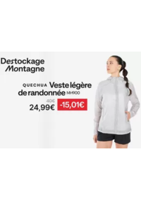 Prospectus DECATHLON SOISSONS : Déstockage Montagne