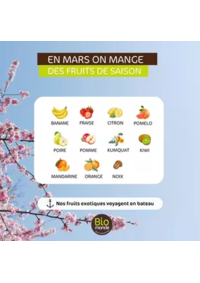 Prospectus Biomonde Grandvilliers : Fruits des Mars