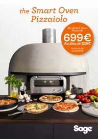 Prospectus BeDigital Trets : SAGE PROMO SMART OVEN PIZZAIOLO