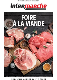 Prospectus Intermarché Super Vaucouleurs : S11 - R2 - FOIRE A LA VIANDE