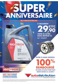 Prospectus auto distribution CUSSET : Super Anniversaire !