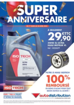 Prospectus auto distribution : Super Anniversaire !