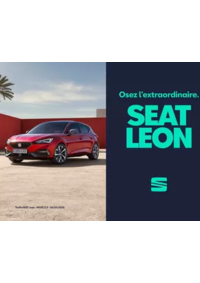 Prospectus Distributeur et Point Service SEAT VICHY : SEAT Leon 5 portes