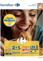 Prospectus Carrefour Drive : LES JOURS MEILLEURS AVEC LES PRODUITS CARREFOUR