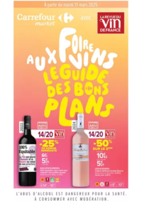 Prospectus Carrefour Market SAINT FLOUR : FOIRE AUX VINS, LE GUIDE DES BONS PLANS