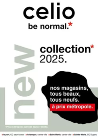 Prospectus celio BOUFFERE : Collection 2025