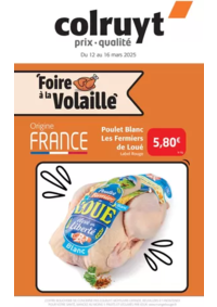 Prospectus Colruyt EPINAC : Foire à la volaille