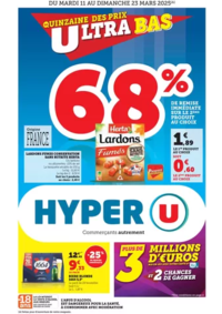 Prospectus Hyper U CHANTONNAY : Quinzaine Commerçante