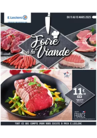 Prospectus E.Leclerc OLORON SAINTE MARIE : FOIRE A LA VIANDE