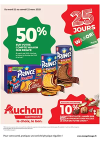 Prospectus Auchan Supermarché Beaumont 2 : Les 25 jours Waaoh, c'est aussi dans votre super