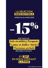 Prospectus Saint Maclou Cherbourg : Promos revêtements de sols et tapis