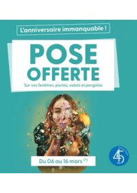 Prospectus Tryba THIONVILLE 19 rue du Général de Castelnau : POSE OFFERTE