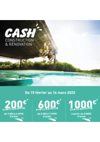 Prospectus Cash Piscine Aytre : Place à la construction et à la rénovation !