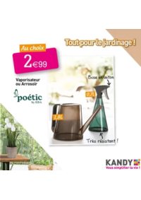 Prospectus KANDY FRUGES : TOUT POUR LE JARDINAGE !