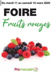 Prospectus Promocash Morzine : Fruits rouges