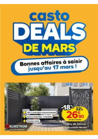 Prospectus Castorama BESANCON : Deals de Mars