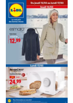 Prospectus Lidl : Chez Lidl, découvrez une sélection d'outils Parkside et de vêtements tendances !