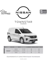 Prospectus Nissan AUCH : Nissan Townstar Fourgon