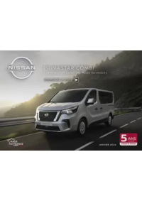 Prospectus Nissan ETRELLES : Nissan Primastar Combi