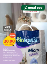 Prospectus Maxi Zoo Lier : Kies & Mix