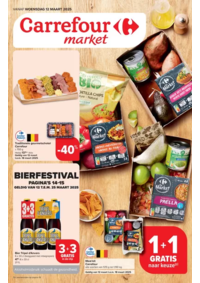 Prospectus Carrefour Market KORTRIJK WALLE : Bierestival