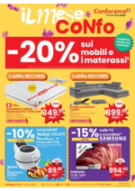 Promos et remises  : Conforama reklamblad - IT