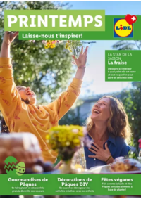 Prospectus Lidl Dübendorf : Printemps - FR