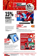 Prospectus Inter Discount : Interdiscount reklamblad DE