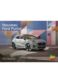 Prospectus Ford MONTREVEL EN BRESSE : Ford Nouveau Puma