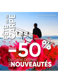 Prospectus Pacific Pêche COIGNIÈRES : C'est la Fête de la Carpe chez Pacific Pêche !