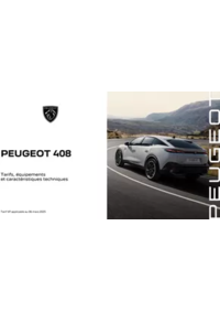 Prospectus Peugeot Consession C.J.P. Auto : Peugeot 408