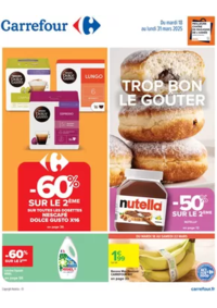 Prospectus Carrefour CHERBOURG : TROP BON LE GOÛTER