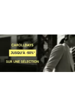 Prospectus Caroll : CAROLL DAYS : JUSQU'À -50%