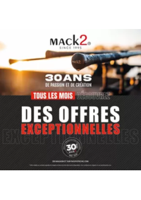 Prospectus Pacific Pêche BOURG-EN-BRESSE - VIRIAT LA NEUVE  : Ce mois-ci découvrez une NOUVELLE sélection de produits de la marque Mack2 à un prix EXCEPTIONNEL !