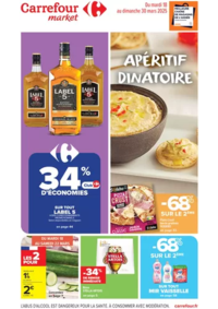 Prospectus Carrefour Market Mauléon-Licharre : APÉRITIF DINATOIRE