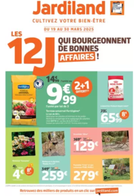 Prospectus Jardiland Saint-Maur : LES 12 J QUI BOURGEONNENT DE BONNES AFFAIRES !