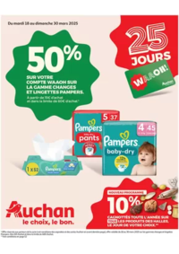 Prospectus Auchan LA TRINITÉ : Les 25 jours Waaoh, notre sélection pour bébé