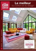 Prospectus Cuir Center : Le meilleur du confort et du design