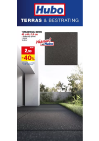 Prospectus Hubo Gand - Dendermondsesteenweg : Terras & Bestrating