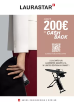 Promos et remises  : OFFRE LAURASTAR: jusqu'à 200€ remboursés