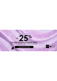 Prospectus Passage Bleu AMILLY : -25% SUR TOUS LES SOINS & POSES DE VERNIS