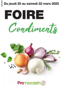 Prospectus Promocash Montluçon : Foire Condiments