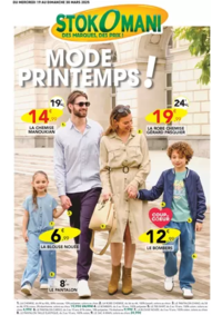 Prospectus Stokomani Vernouillet : MODE PRINTEMPS!