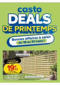 Prospectus Castorama ST MARCEL LES VALENCE : Deals de Printemps