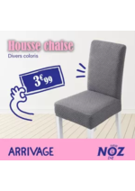 Promos et remises  : ARRIVAGE Housse chaise