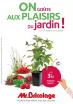 Prospectus  : ON GOÛTE AUX PLAISIRS DU jardin !