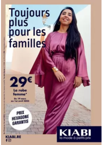 Prospectus Kiabi Le boulou : Toujours plus pour les familles