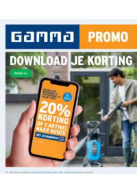 Prospectus GAMMA OVERIJSE : Download Je Korting